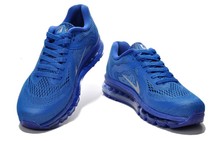 Синие кроссовки мужские Nike Air Max 2014 для бега